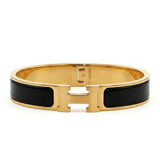 Luxury H Enamel Bracelet – سوار H فاخر مطلي بالمينا