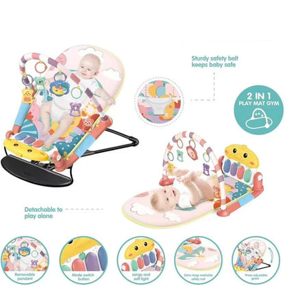 Comfortable Adjustable Baby Rocking Chair 