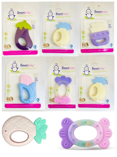 Soft Silicone Pineapple Baby Teether