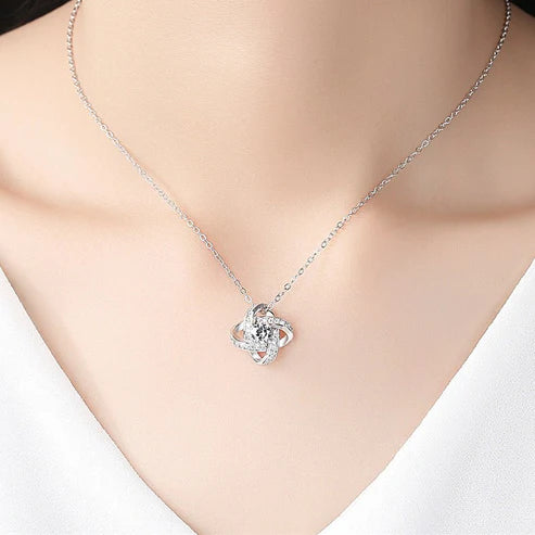 Clavicle Chain Rotating Lucky Pendant