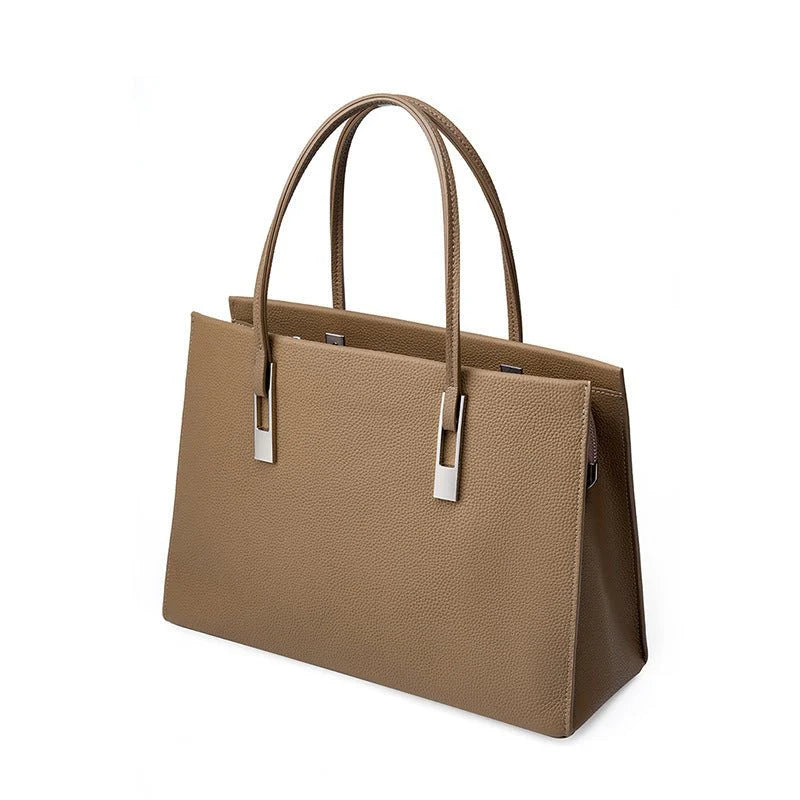leather tote bag