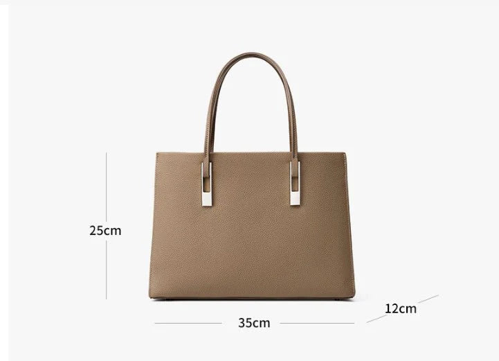 leather tote bag
