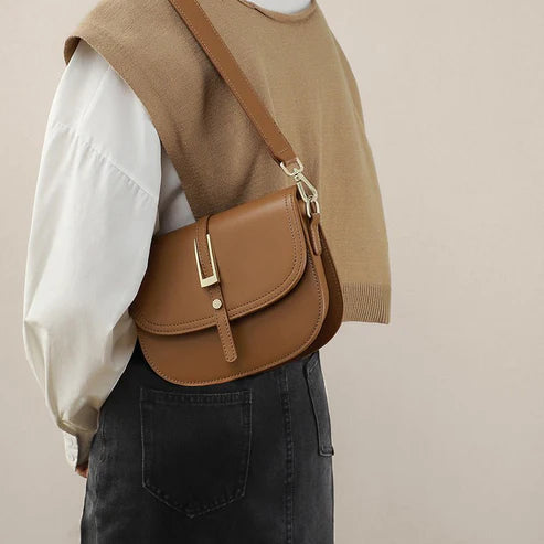 genuine leather messenger bag