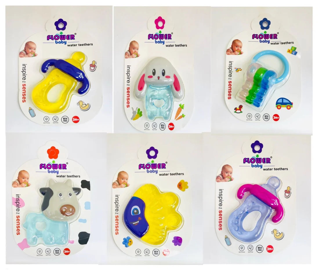 Colorful Silicone Fish Shaped Baby Teether