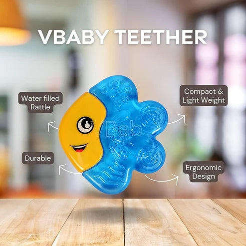 Colorful Silicone Fish Shaped Baby Teether